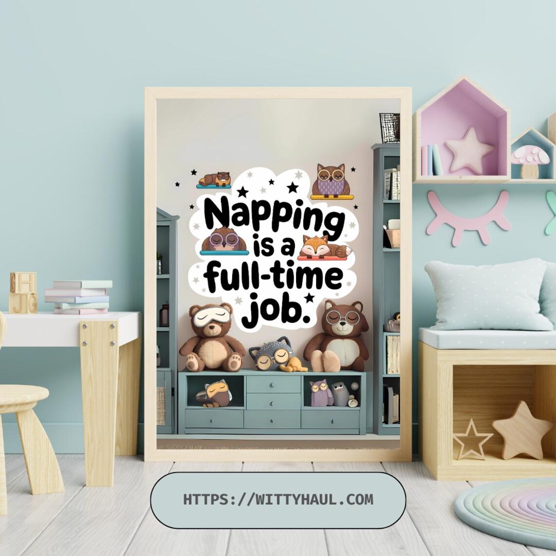 Funny Baby Nursery Decor, New Parent Gift - Image 3