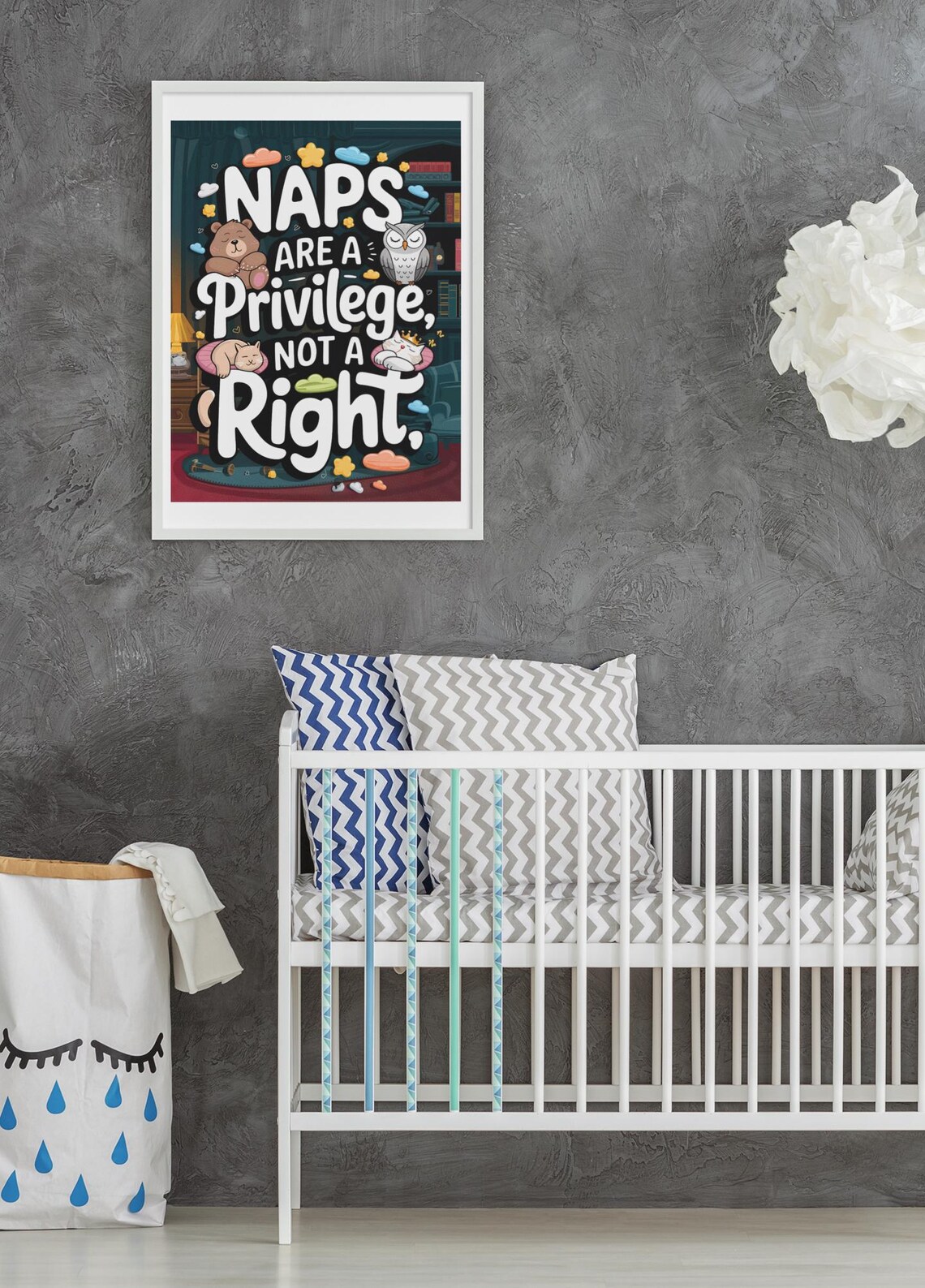 Funny Baby Nursery Decor, New Parent Gift - Image 5