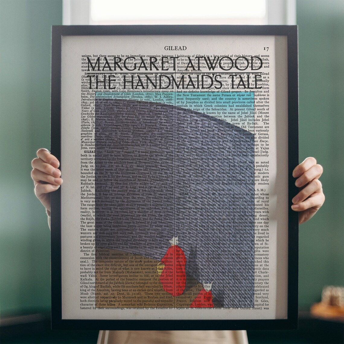 The Handmaid's Tale Margaret Atwood Dictionary Page Literary Art Print - Image 3