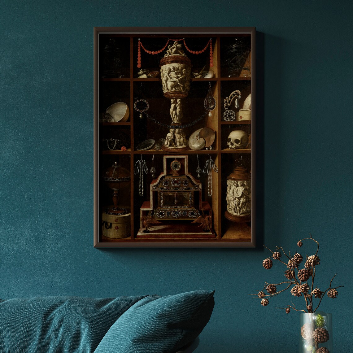 Vintage Gothic Witchy Print, Dark Academia Decor - Image 2