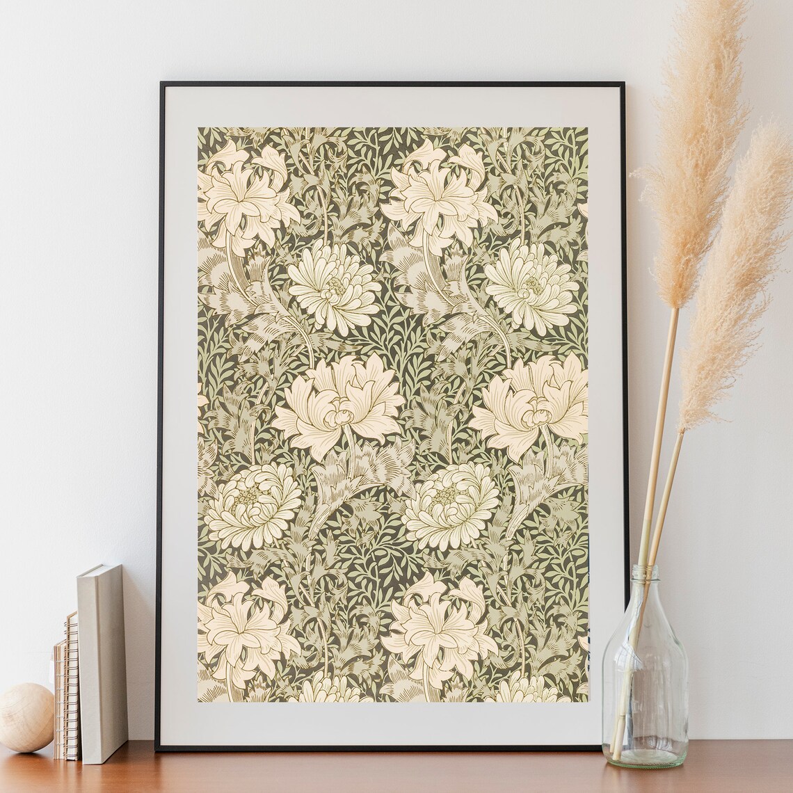 Vintage Textile Antique Tapestry Art Print - Image 3