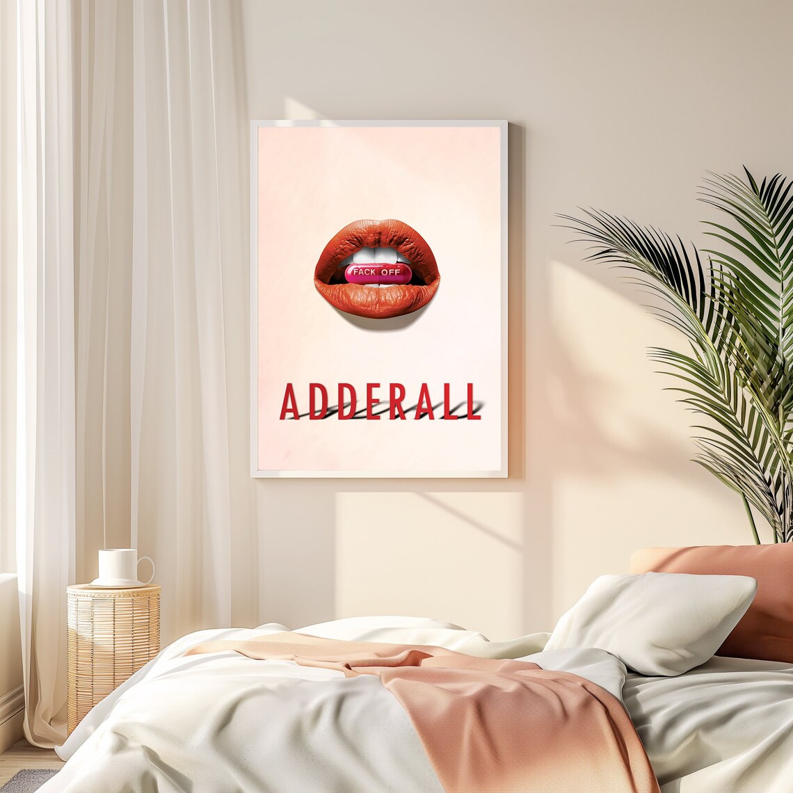 Adderall Pharmacy Collage Poster Print