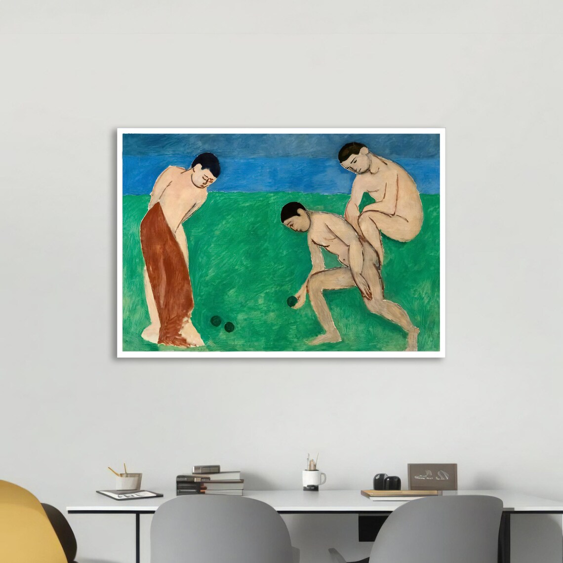 Playing Bocce, Matisse-Inspired Room Decor - Image 5