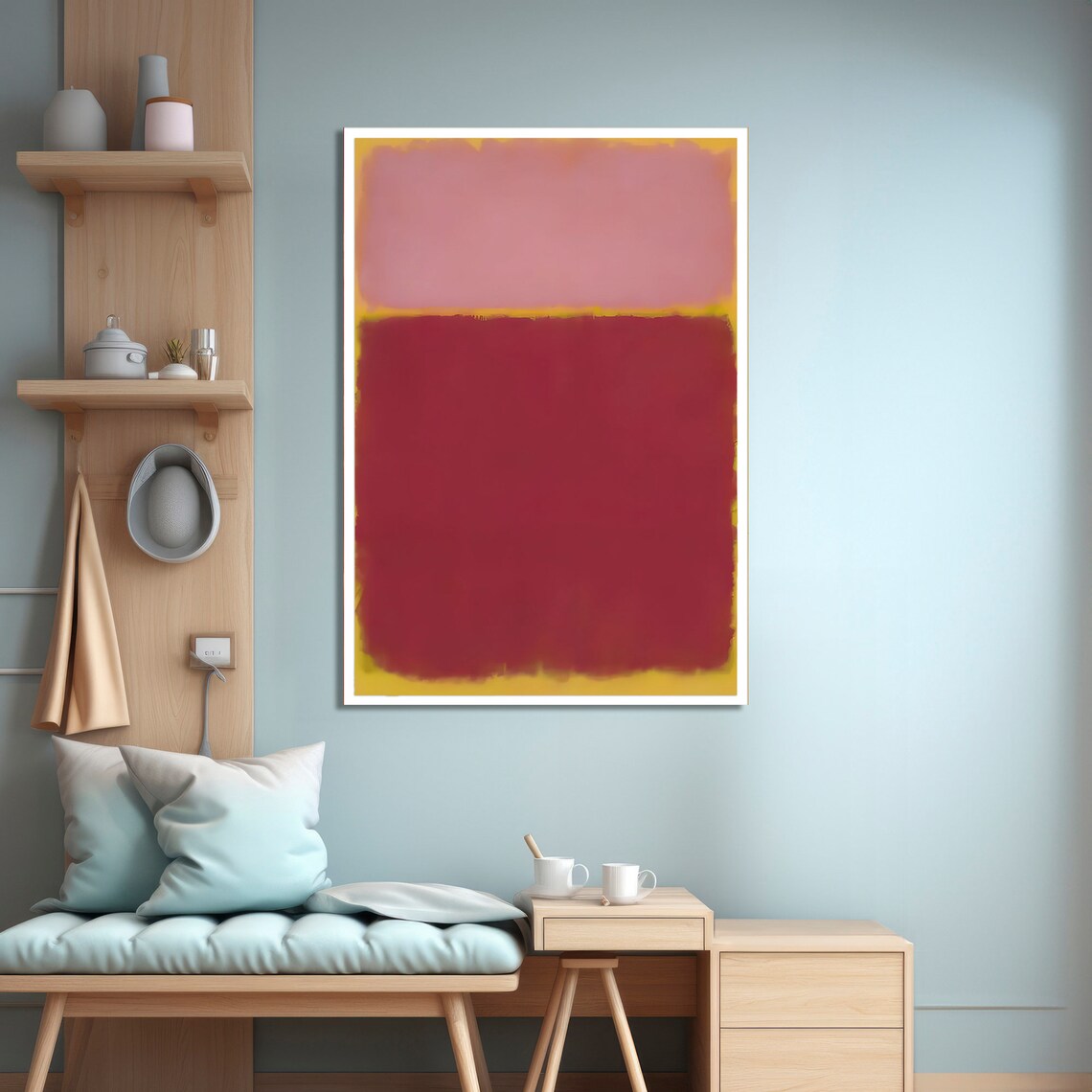 Mark Rokhto Inspired Modern Abstract, Home Decor - Image 4