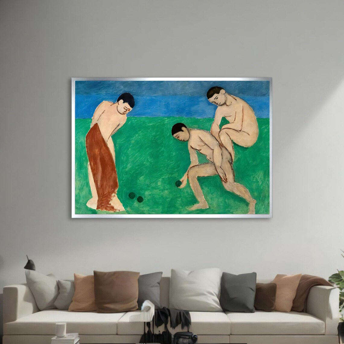 Playing Bocce, Matisse-Inspired Room Decor - Image 3