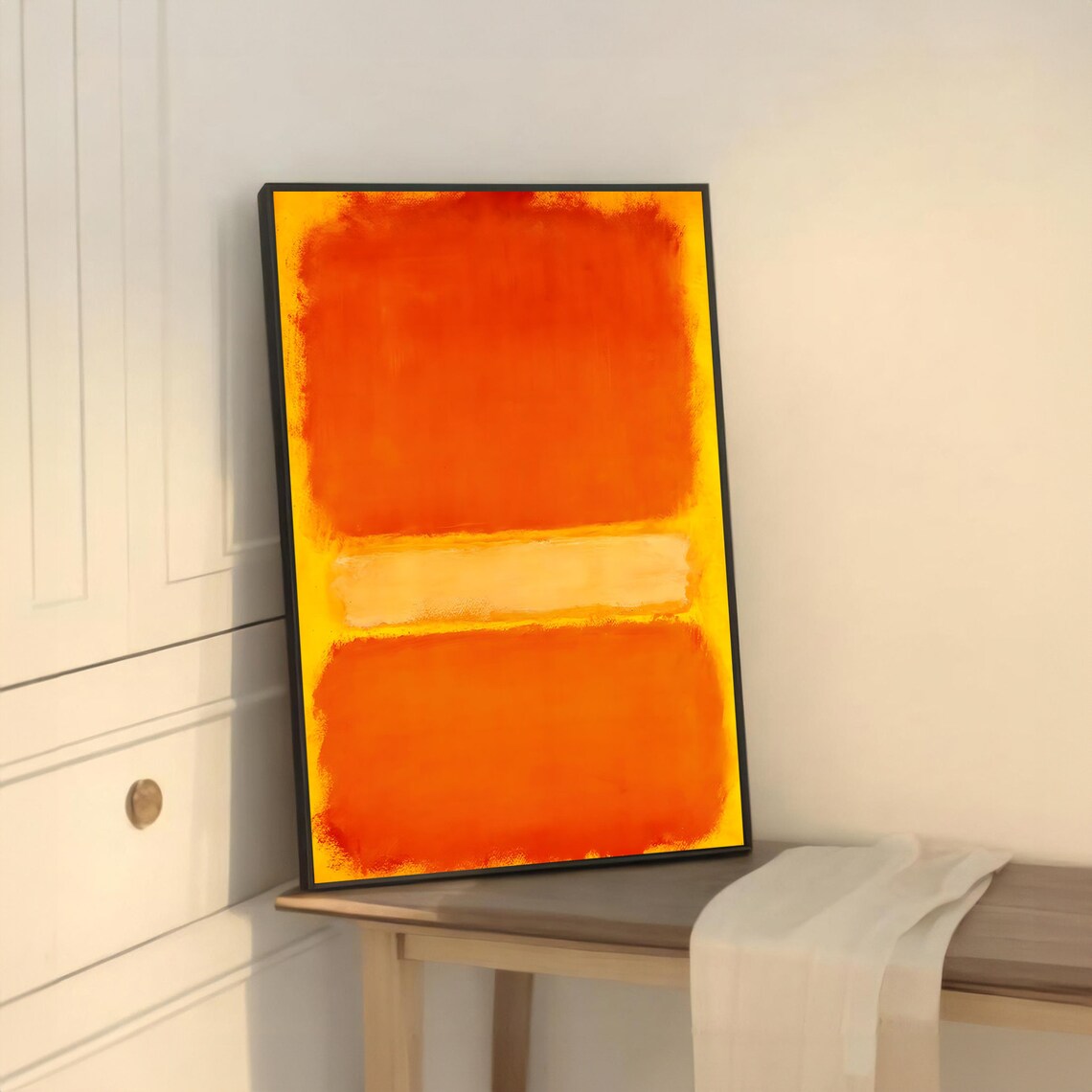 Mark Rothko Style Vibrant Abstract Wall Decor - Image 5