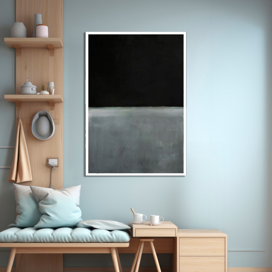 Mark Rokhto Inspired Abstract Modern Art - Image 3
