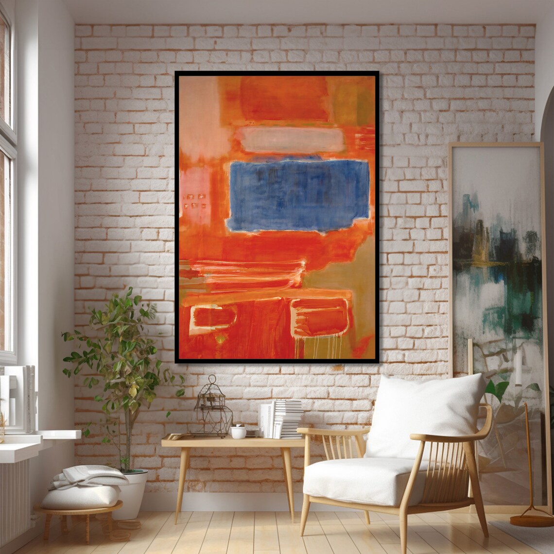 Mark Rokhto Inspired Abstract Modern Wall Decor - Image 2