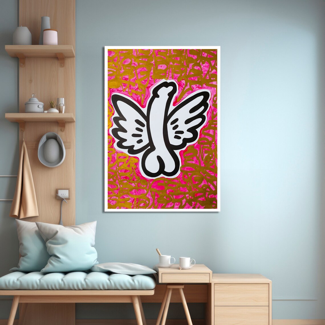 Erotic Pop Art, Playful Phallic Symbol Poster - Image 4