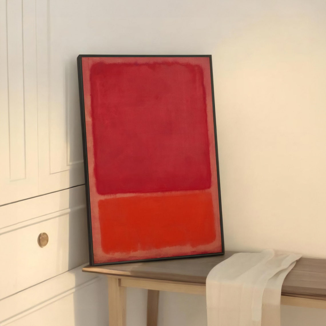 Mark Rothko Style Abstract Art Print - Image 5