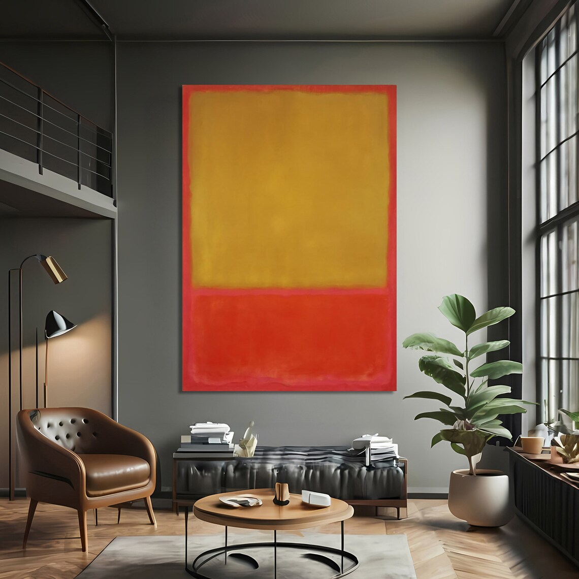 Golden Harmony Abstract Art By Mark Rokhto - Image 3