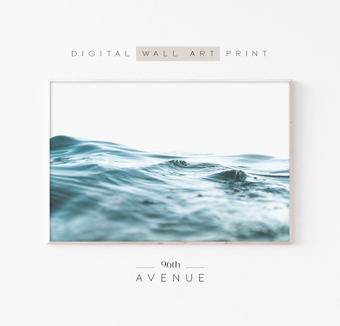Ocean Water Coastal Photography Art Print