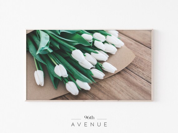 Spring Tulips Art for Frame TV