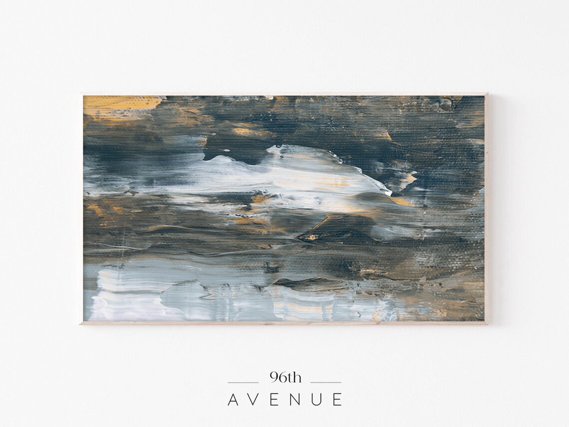 Abstract Painting for TV, Modern Wall Art