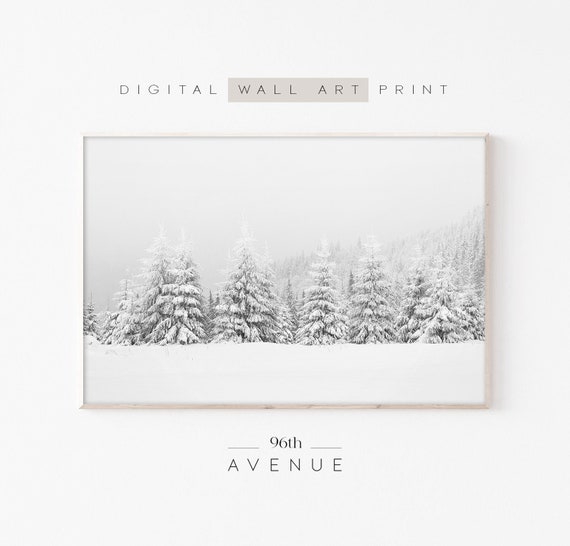 Winter Forest - Christmas Art