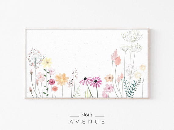 Spring Floral Art Print, Spring Flowers