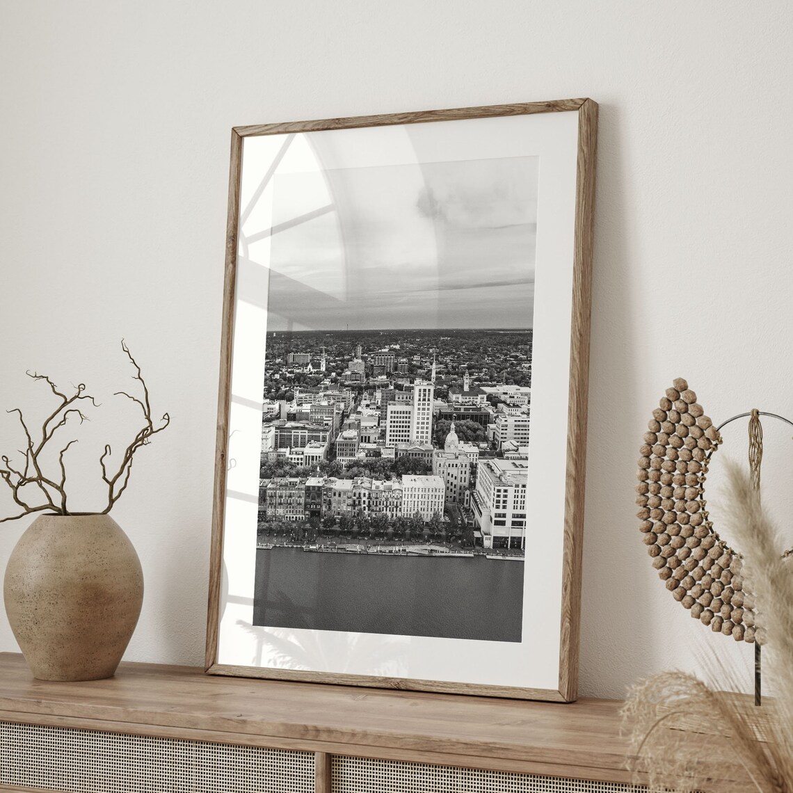 Savannah Wall Art Black And White Savannah Print Savannah Photo Poster Georgia Usa Decor United States Art North America C19 470 - Image 2