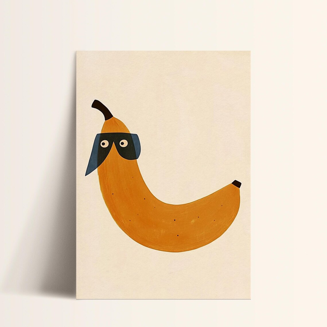 Cool Banana Print Funny Kitchen Wall Art Modern Kids Room Fruit Nursery Decor - Image 3