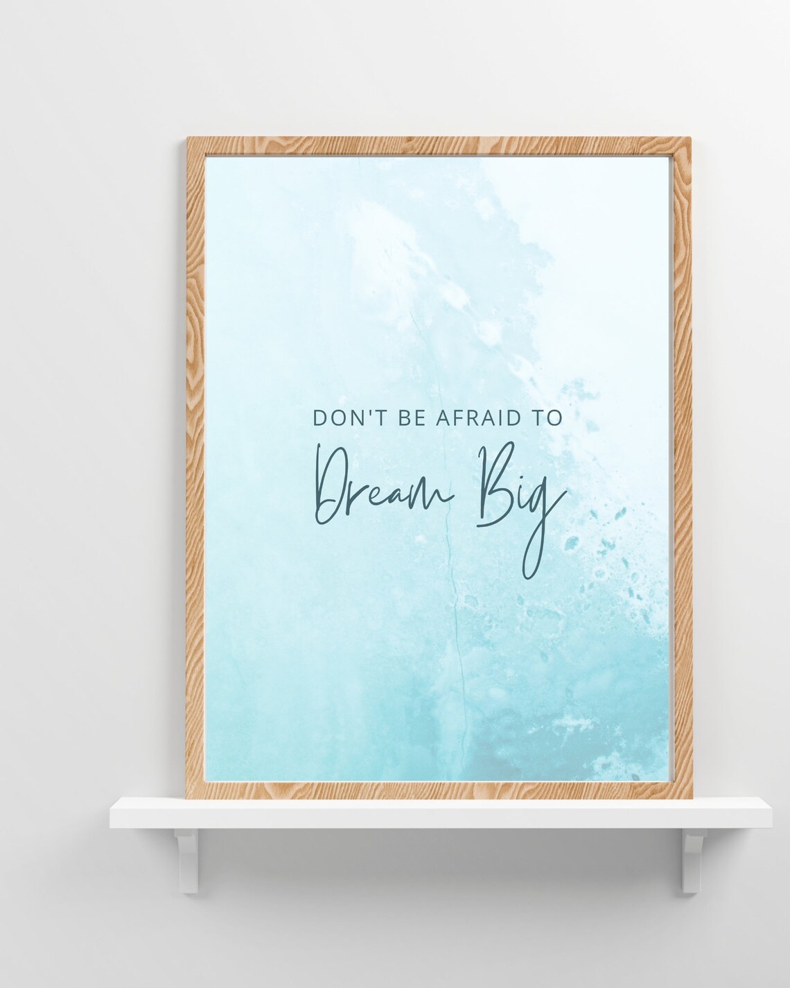 Dream Big Affirmation, Minimalist Poster - Image 6