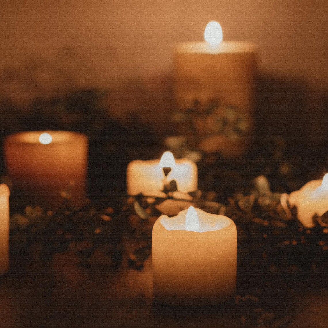 Christmas Candles And Decorations, Christmas Decor - Image 3