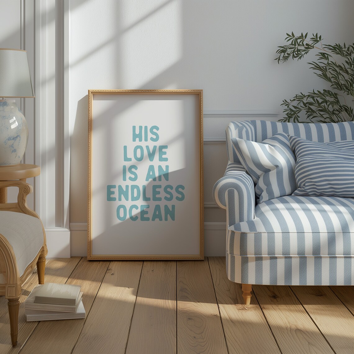 Christian Beachy Bible Verse Quote Poster - Image 4