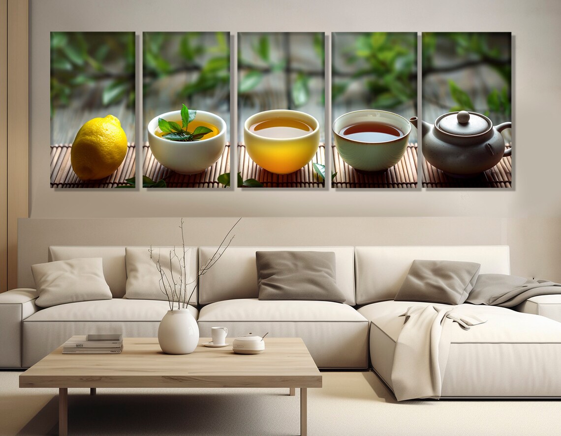Tea Ceremony Kitchen Wall Art Print, Tea Lover Gift - Image 4