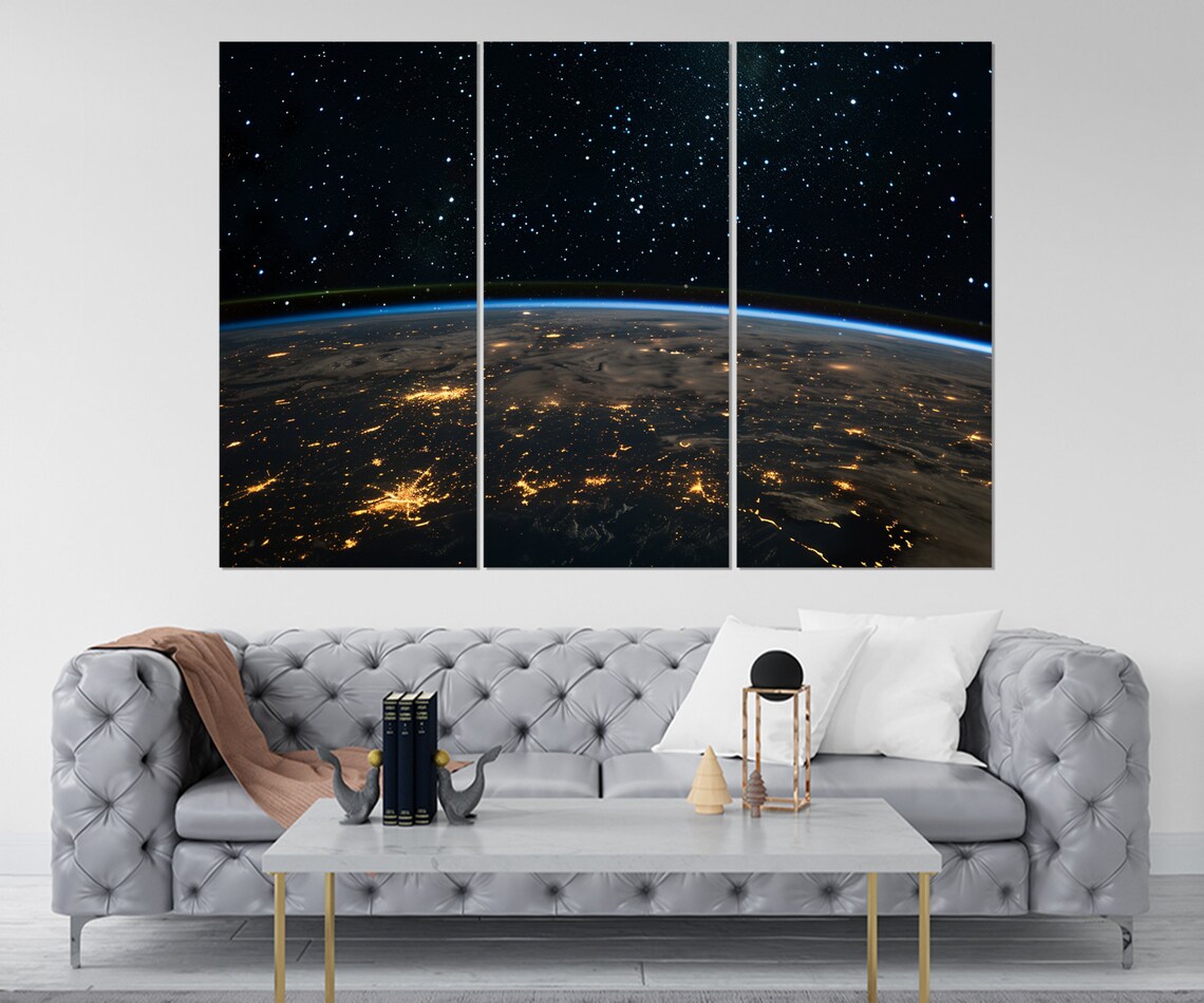 Abstract Universe Space Stars Art Print, Celestial - Image 4