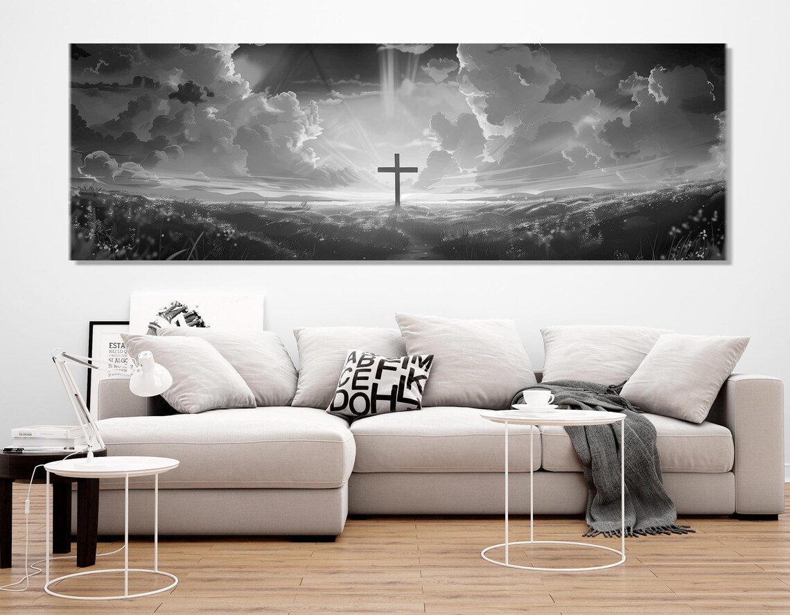 The Power Of The Cross Christian Bible Poster Print - Image 2
