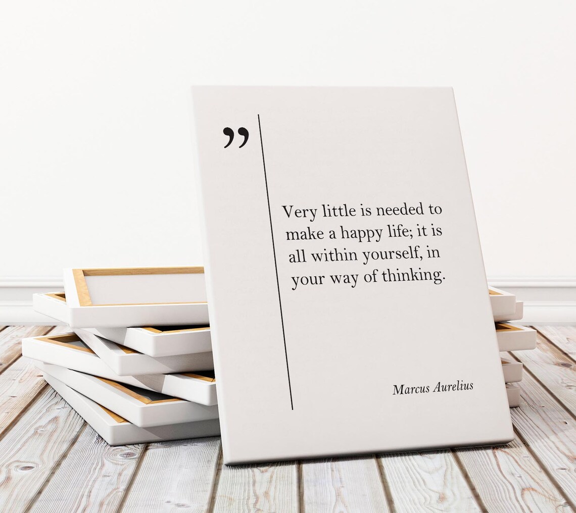 Marcus Aurelius Art Marcus Aurelius Quote Positive Quotes Marcus Aurelius Wall Art Marcus Aurelius Print Aurelius Art Friend Gift - Image 3