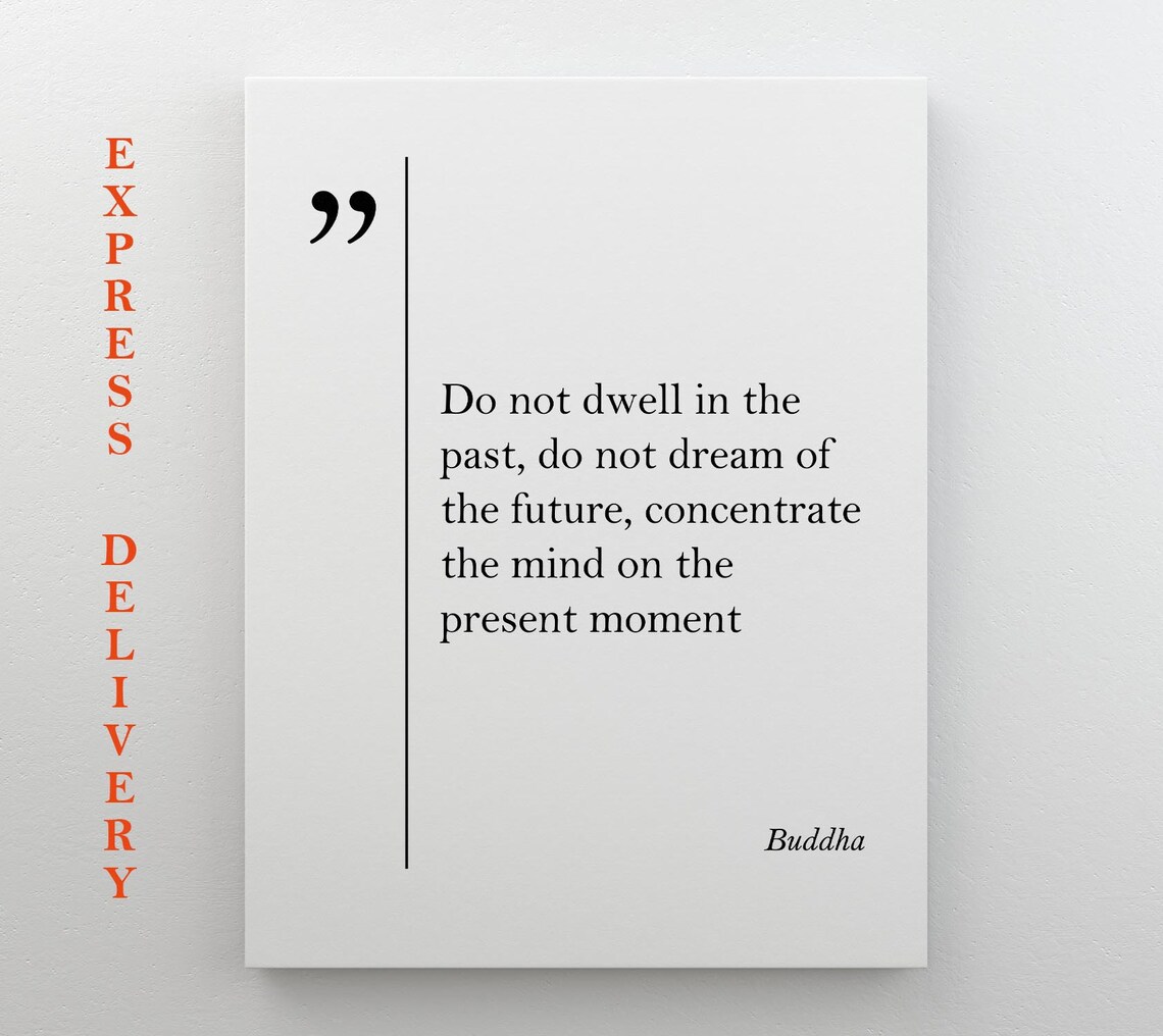 Buddha Quote Art Print, Inspirational Buddhism - Image 4