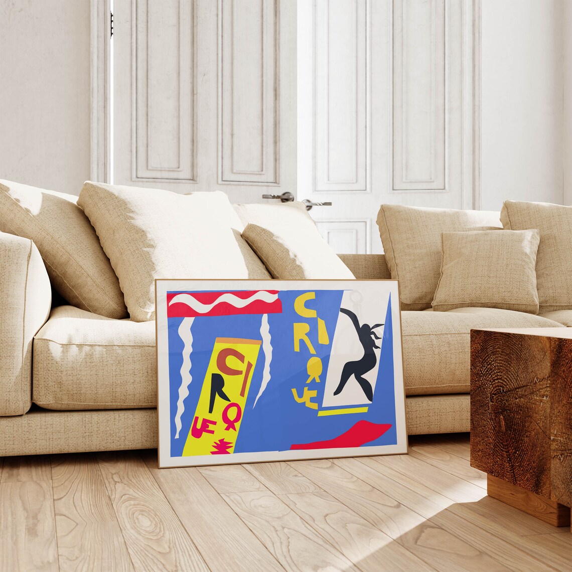 Henri Matisse Circus, Mid-Century Modern Abstract Poster - Image 3