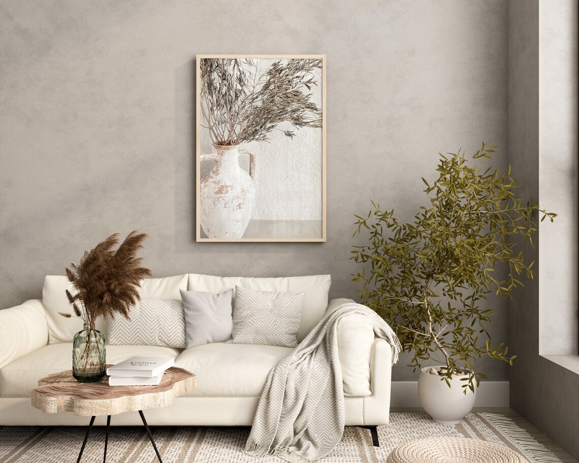 Olive Tree Print, Greece Mediterranean Wall Art - Image 3