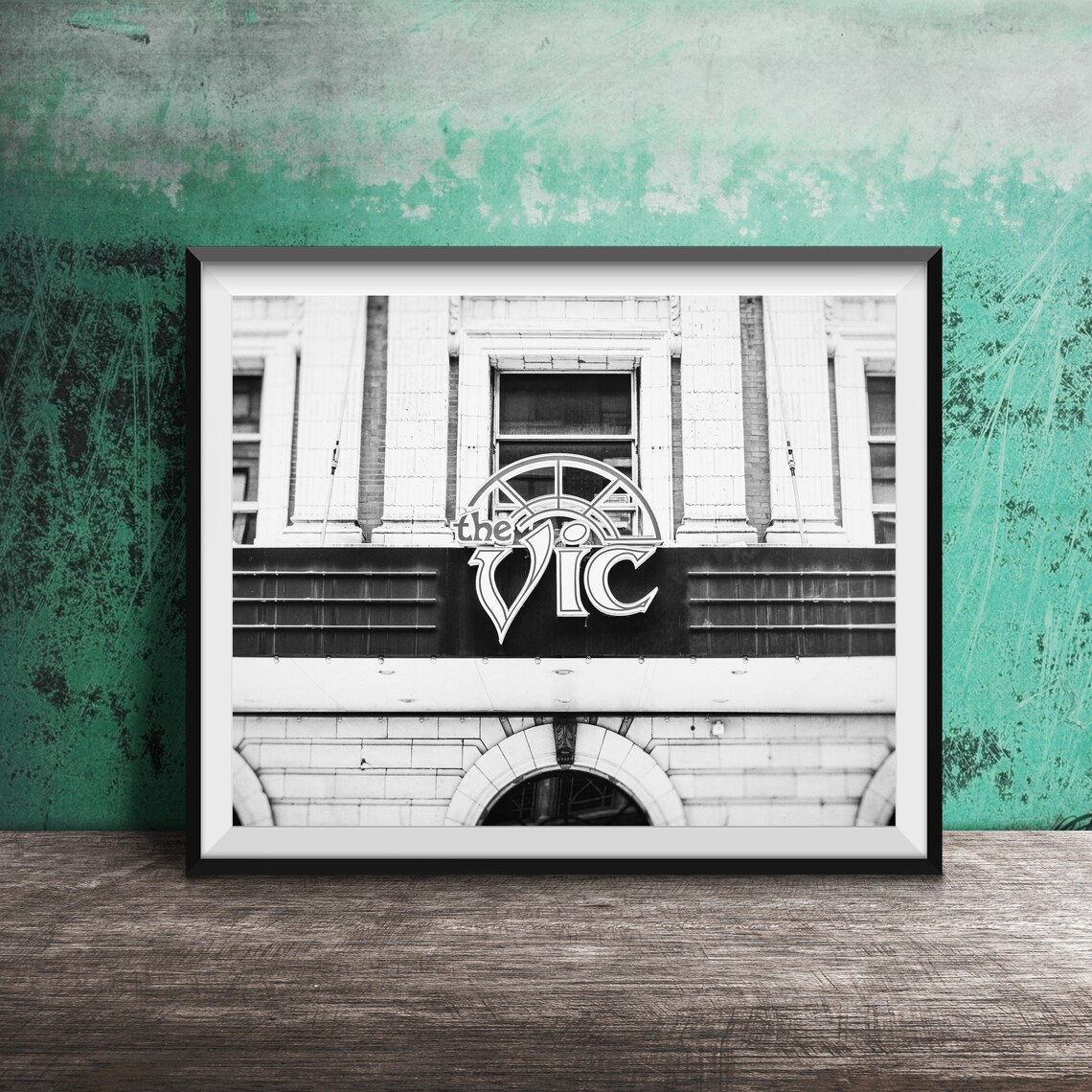 The Vic Theatre Chicago Lakeview Photography Art Print - Image 2