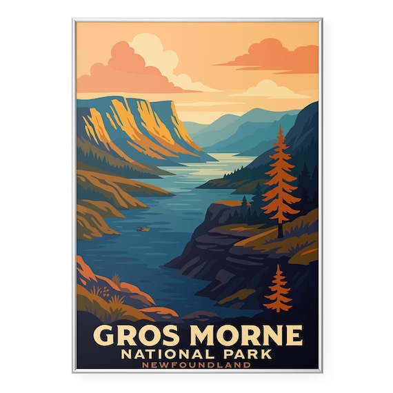 Gros Morne National Park Newfoundland Canada Fjord Coast Poster