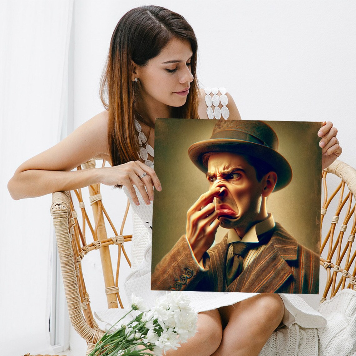 Toilet Humor Bathroom Art Print, Modern Decor - Image 3