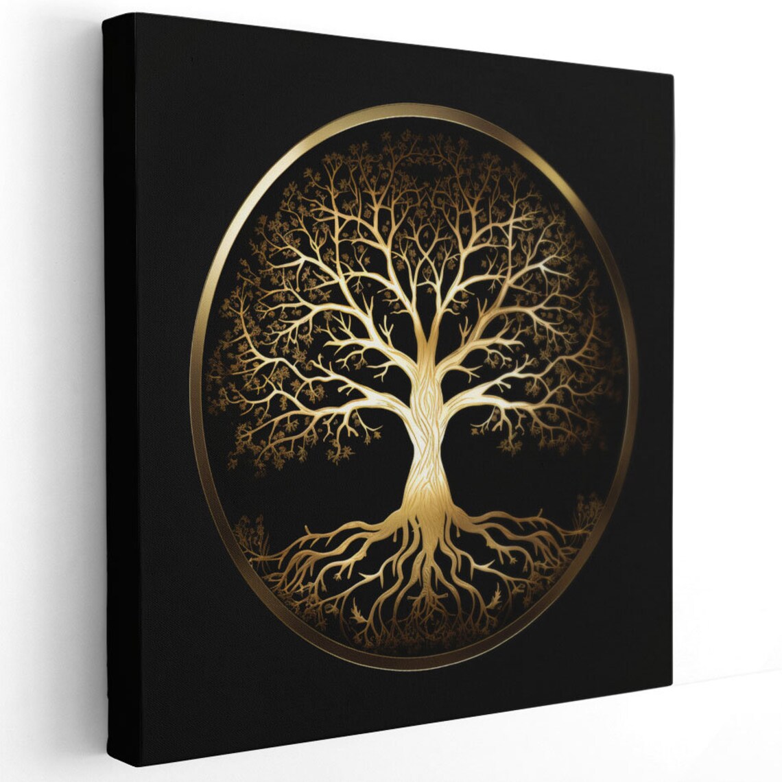 Tree Of Life Contemporary Wall Art Poster Print - Image 2