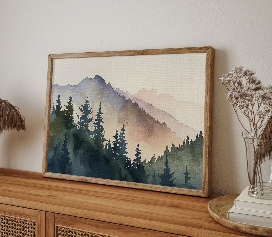 Blue Ridge Parkway North Carolina Wall Art Print - Image 2