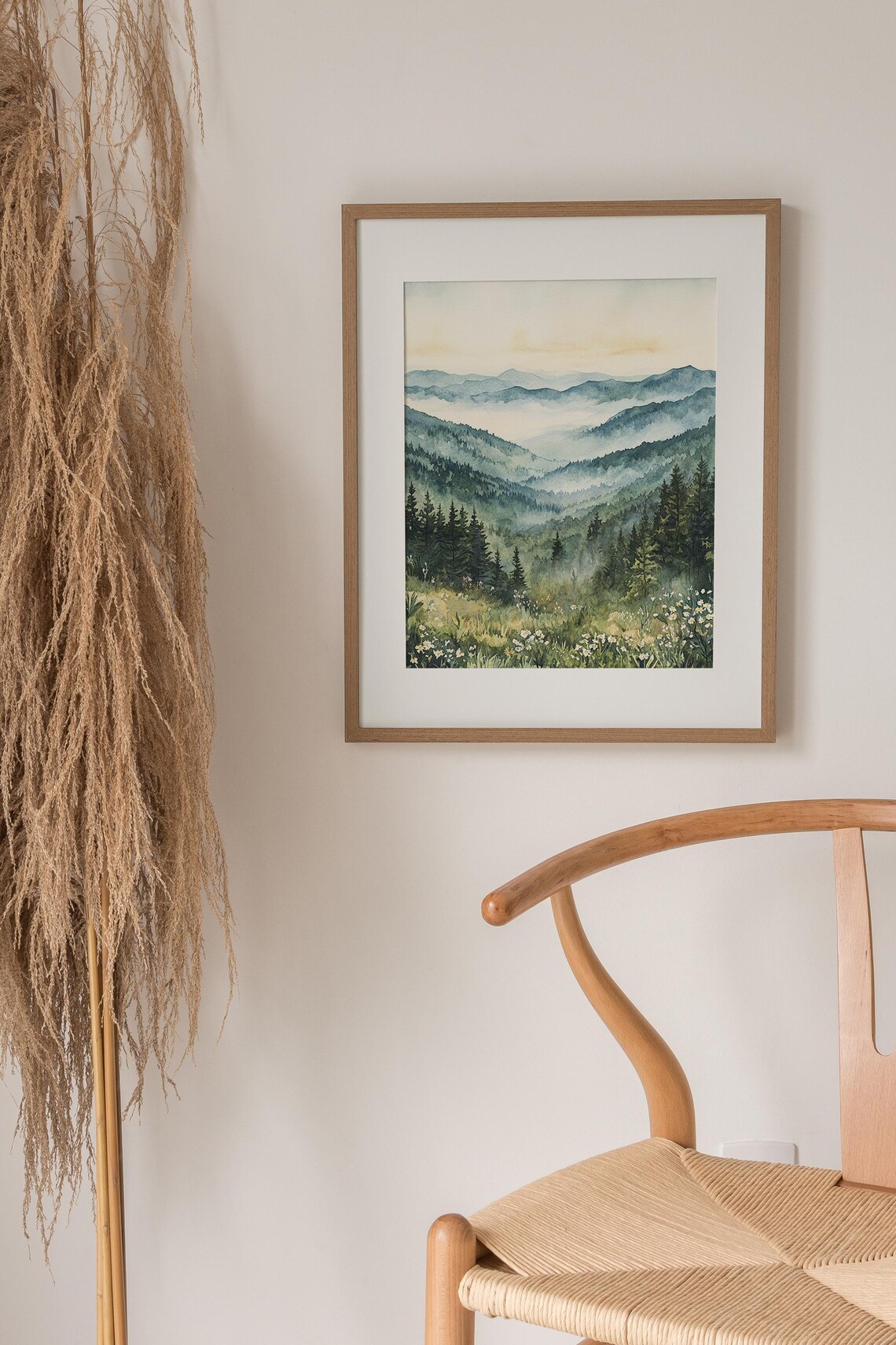Blue Ridge Mountains North Carolina Wall Art Print - Image 3