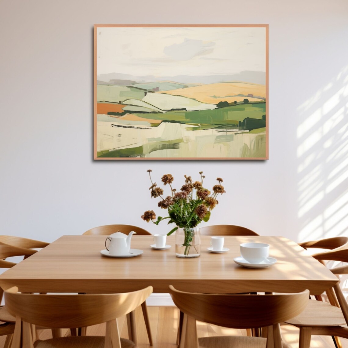 Abstract Landscape Modern Art Wall Art Print - Image 3