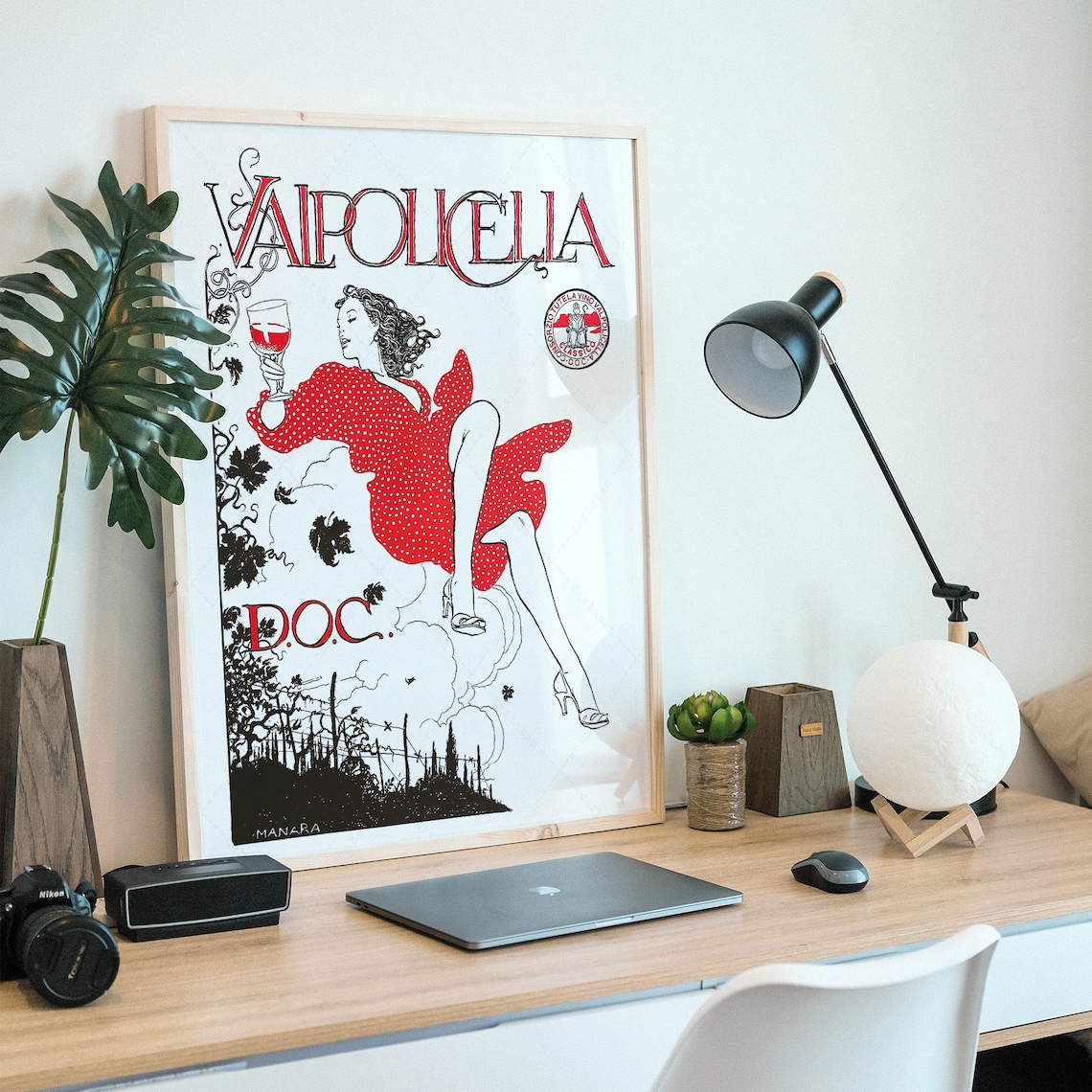 Valpolicella Doc Travel Poster, Italian Wine Gifts - Image 2