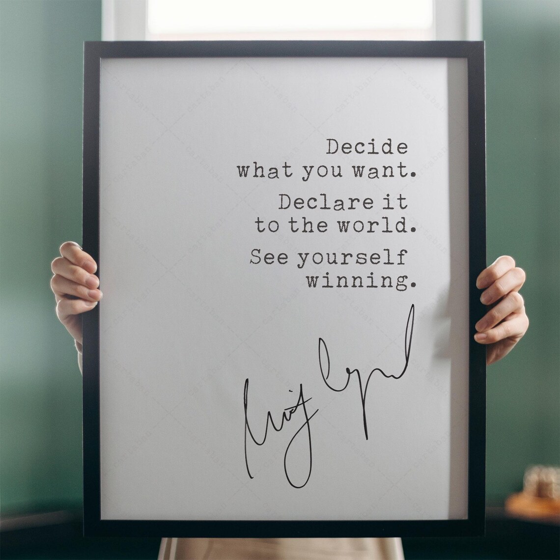 Misty Copeland Decide What You Want Declare It Winning Quote Print - Image 3