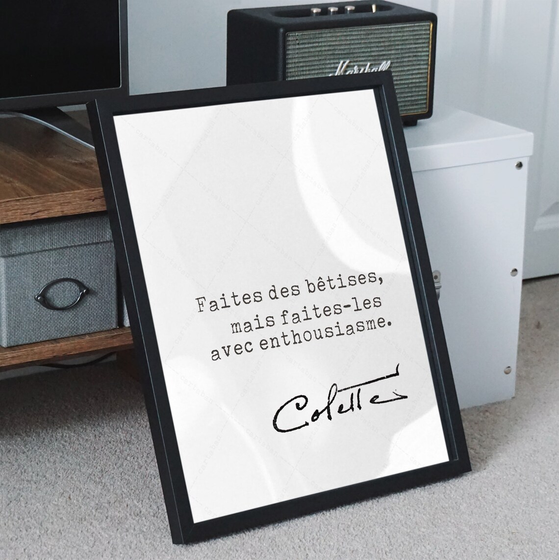 Colette Quote Art Print for Women, French Saying - Image 3