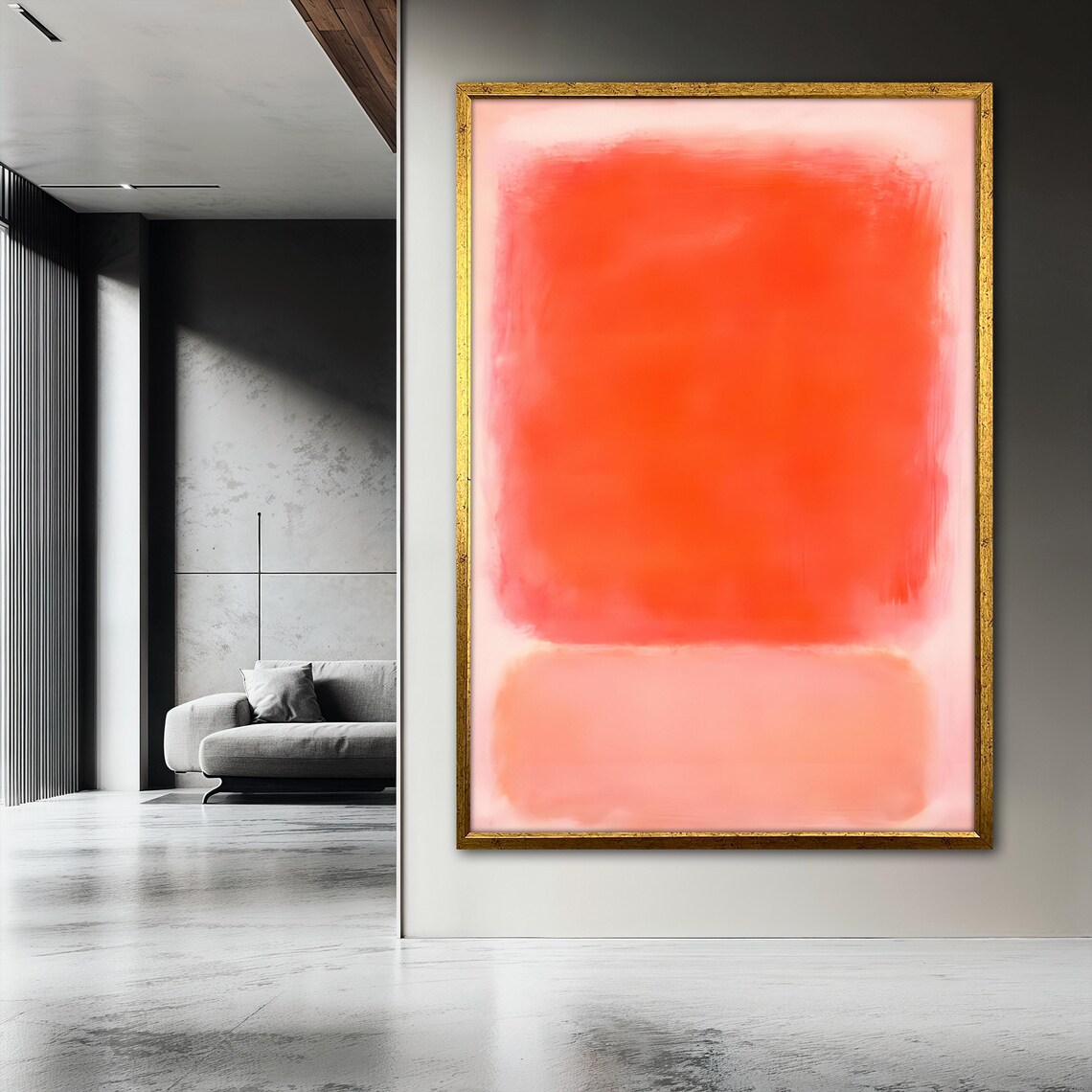 Mark Rothko Untitled 1961 Abstract Art Print - Image 3