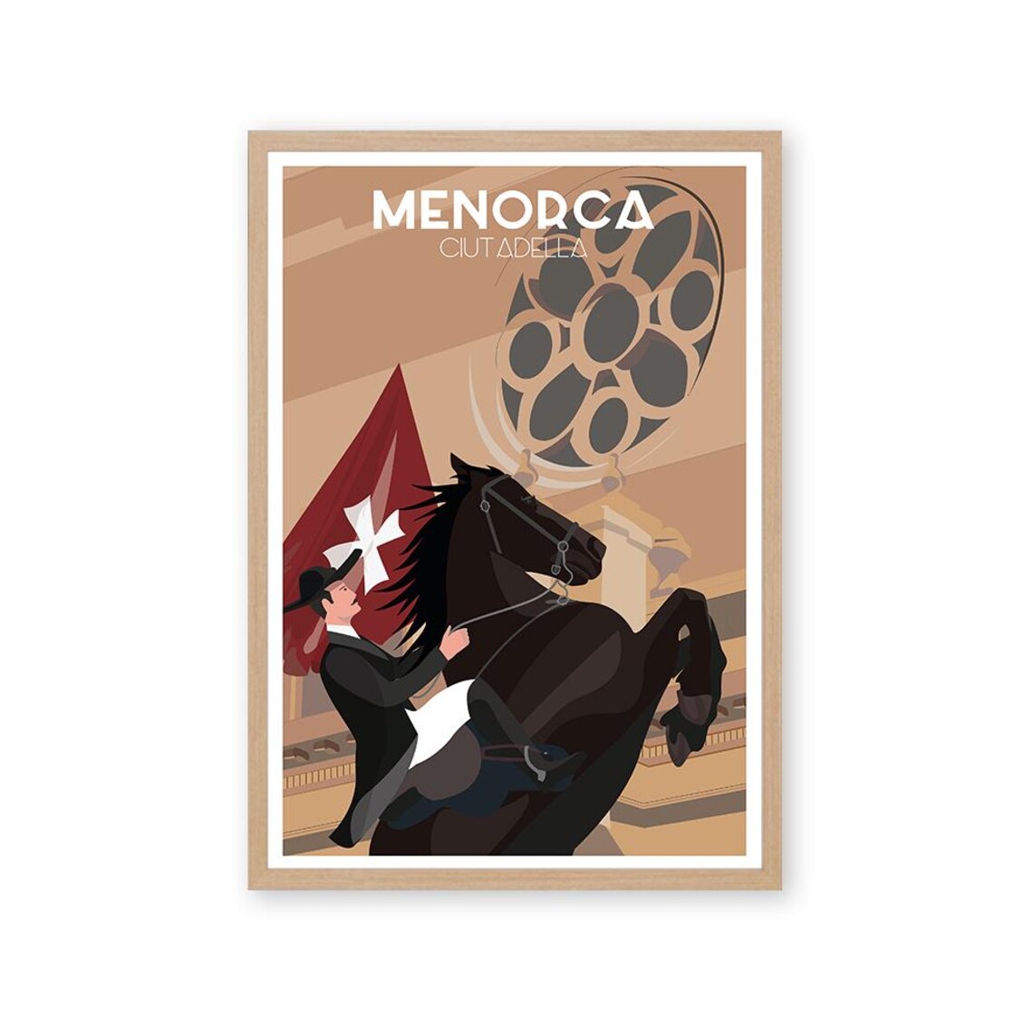 Sant Joan Ciutadella Menorca Poster Print