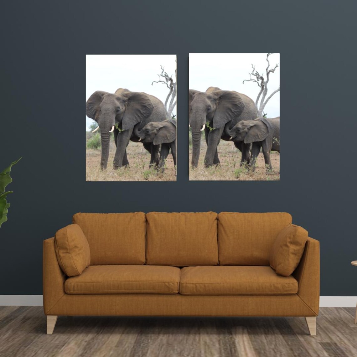 Elephants Art, Africa Game Reserves - Image 3