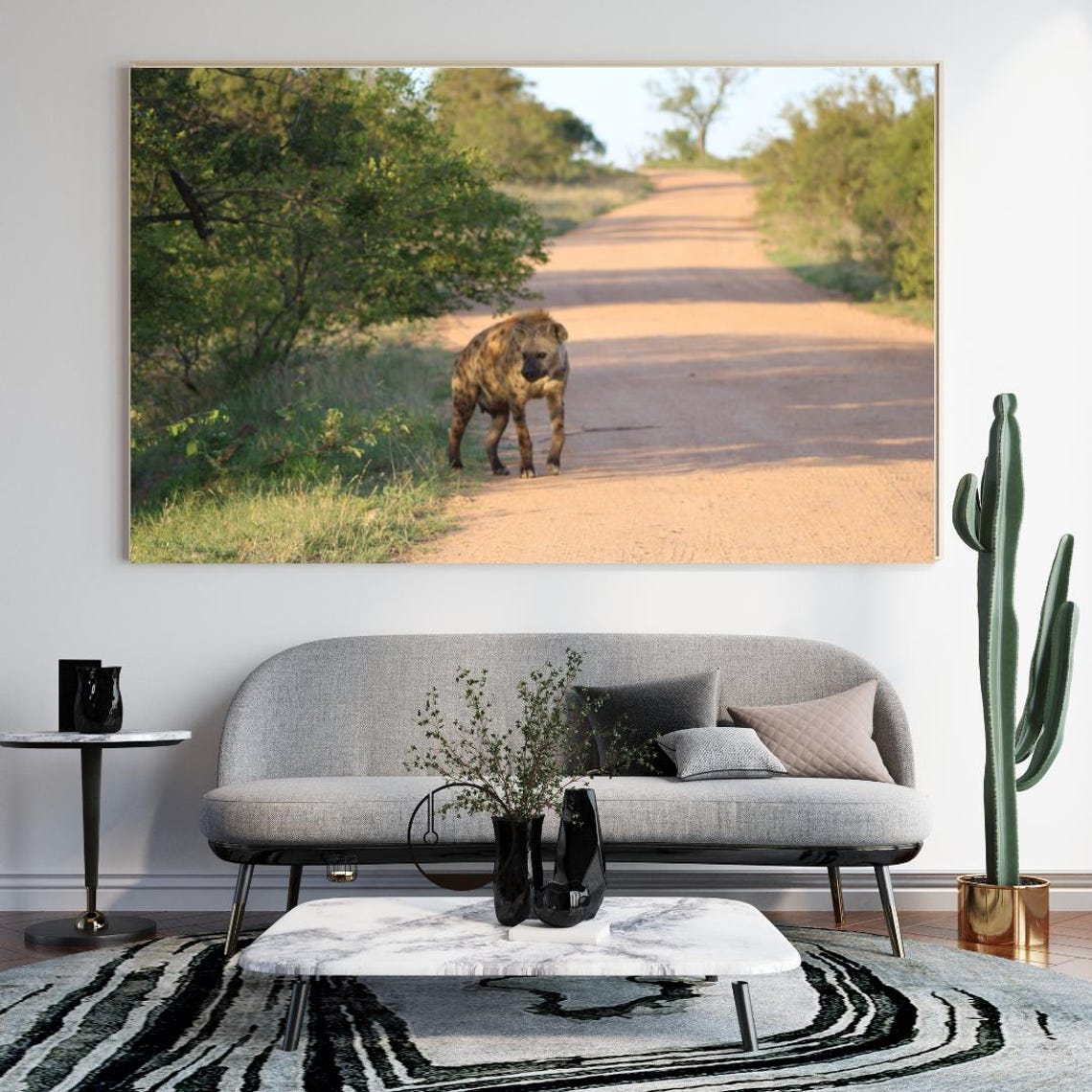Hyena Art, Africa's Game Reserves