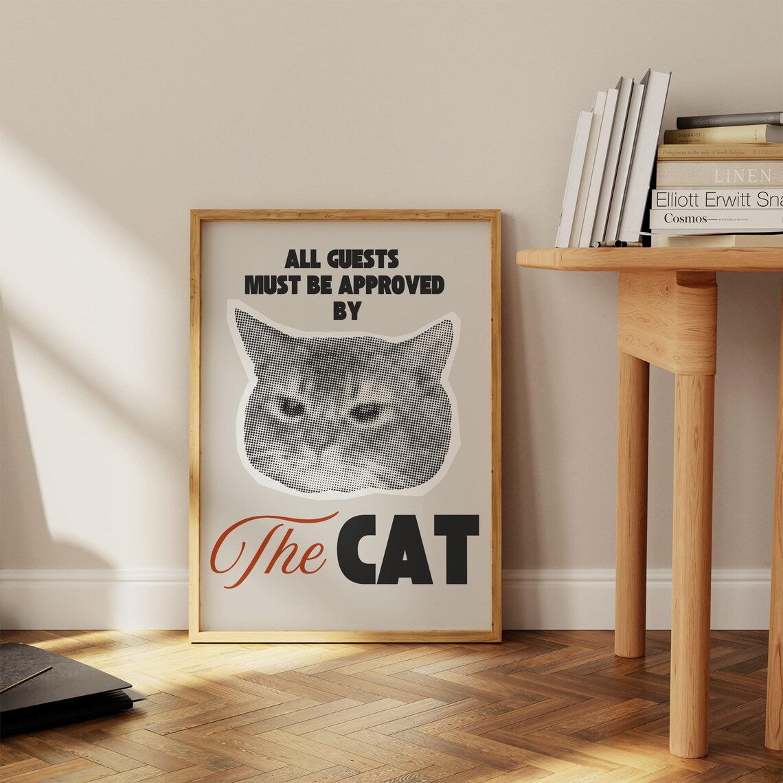 All Guests Must Be Approved By The Cat, Funky Cat - Image 3