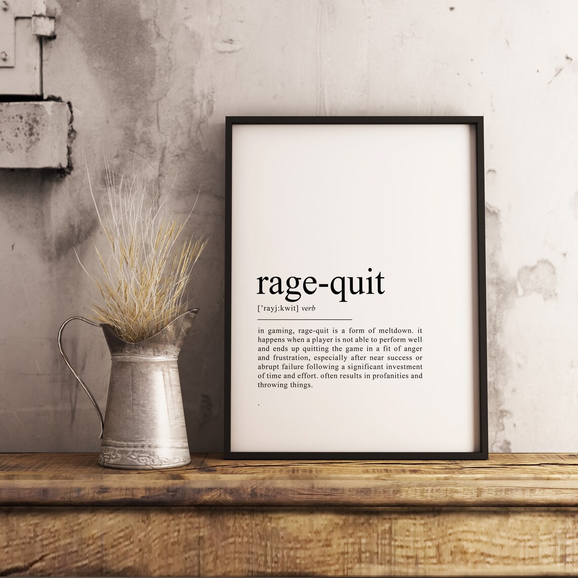 Gaming Room Decor Funny Video Game Poster - Image 2