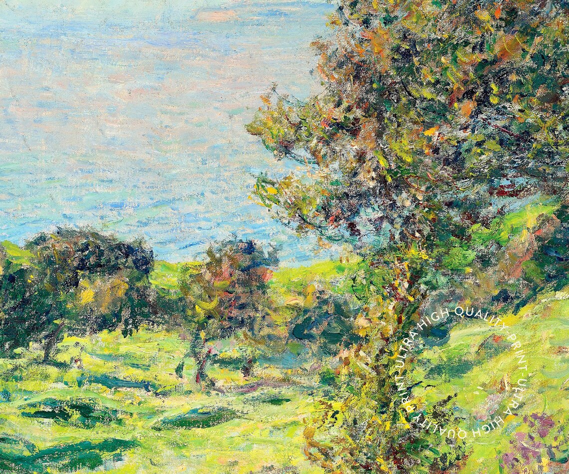 Claude Monet Print The Seine At Port Villez Print Vintage Wall Decor Landscape Monet Wall Art Sea Wall Print Large Wall Art Living Room - Image 5