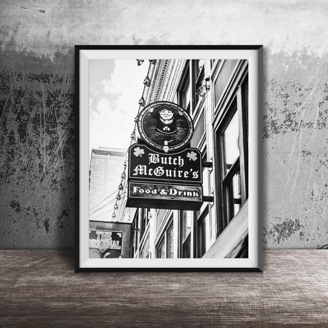 Butch McGuire's Irish Pub Food Drink Sign Chicago Photography Poster - Image 2